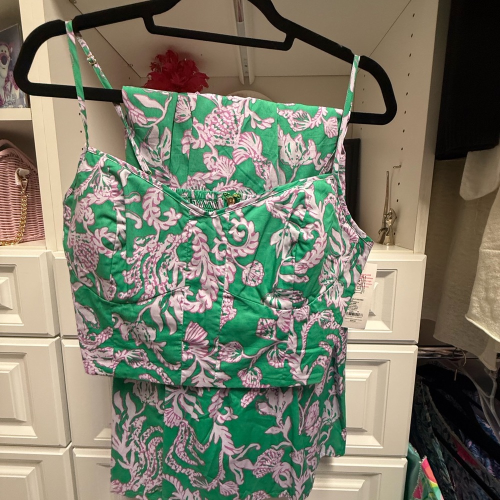 Lilly Pulitzer Brazilian Green Maxi Dress